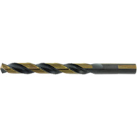 Jet-Kut&reg; Black & Gold Premium M2 Prentice Drill Bit, 9/16", High Speed Steel, 135° Point D. Morneault & Fils
