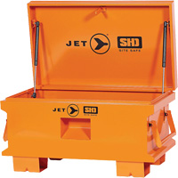 JSB-3219 Super Heavy-Duty Jobsite Tool Storage Box, 32-1/8" x 19" x 17-1/2", Steel, Orange D. Morneault & Fils