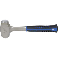 JSCH-25 Super Heavy-Duty Club Hammer, 2.5 lbs., 10-3/4" L, Solid Steel Handle D. Morneault & Fils