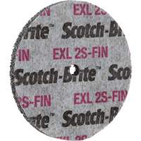Scotch-Brite EXL Unitized Wheel, 3" x 1/2", 1/4" Arbor D. Morneault & Fils