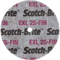 Scotch-Brite EXL Unitized Wheel, 3" x 1/2", 1/4" Arbor D. Morneault & Fils