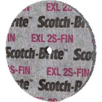 Scotch-Brite EXL Unitized Wheel, 3" x 1/2", 1/4" Arbor D. Morneault & Fils