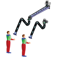 Bras d'extraction de fum&eacute;e D. Morneault & Fils