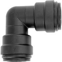 90° Airline Elbow Union, 1", Plastic D. Morneault & Fils