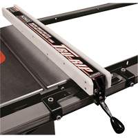 Syst&egrave;me de guide longitudinal industriel D. Morneault & Fils