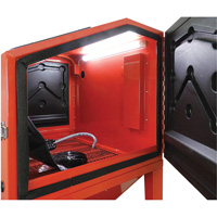 Cabinets de sablage au het de sable, Pression D. Morneault & Fils