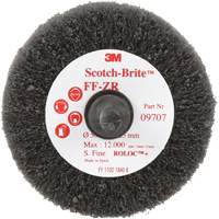 Scotch-Brite Cut & Polish Flap Brush, Aluminum Oxide, Fine Grit, 2" x 1" x 1/4" D. Morneault & Fils