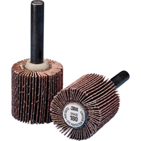 Meule &agrave; lamelles &agrave; usage g&eacute;n&eacute;ral, Oxyde d'aluminium, Grain 60, 1" x 1" x 1/4" D. Morneault & Fils