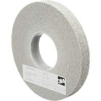 Meules d'&eacute;barbage EXL Scotch-Brite, 8" x 1", Arbre de 3", Oxyde d'aluminium D. Morneault & Fils