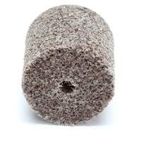 Scotch-Brite Cut & Polish Unitized Wheel, 1" x 1", 3/16"-7 Arbor, Medium Grit, Aluminum Oxide D. Morneault & Fils