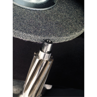 Scotch-Brite EXL Unitized Deburring Wheels, 1" x 1", 3/16" Arbor, 2A Grit, Aluminum Oxide D. Morneault & Fils