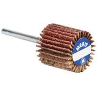 Grind-O-Flex Micro-Mini Flap Wheel, Aluminum Oxide, 80 Grit, 1-3/16" x 3/8" x 1/8" D. Morneault & Fils