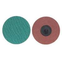 Quick-Change Discs, 3" Dia., 36 Grit, Zirconia Alumina D. Morneault & Fils