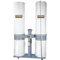 Dust Collector, 68" x 26" x 132" D. Morneault & Fils