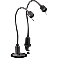 Sunnex Halogen Task Lights, 20 W, 20" Neck, Black D. Morneault & Fils