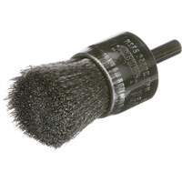 Crimped Wire End Brush, 1", 0.005 Fill D. Morneault & Fils