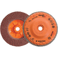 Enduro-Flex Flap Disc, 4-1/2" x 5/8"-11, Type 27, 40 Grit, Zirconia Alumina D. Morneault & Fils