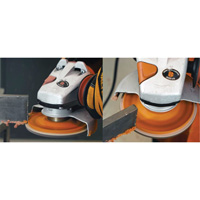 Enduro-Flex Flap Disc, 4-1/2" x 5/8"-11, Type 27, 40 Grit, Zirconia Alumina D. Morneault & Fils