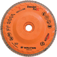 Enduro-Flex Flap Disc, 4-1/2" x 5/8"-11, Type 27, 80 Grit, Zirconia Alumina D. Morneault & Fils