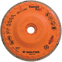 Enduro-Flex Flap Disc, 4-1/2" x 5/8"-11, Type 27, 120 Grit, Zirconia Alumina D. Morneault & Fils