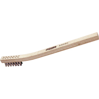 Small Cleaning Scratch Brush, Stainless Steel, 3" x 7" Wire Rows, 7-1/2" Long D. Morneault & Fils