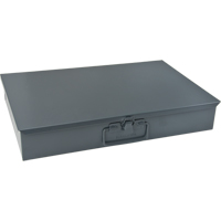 Compartment Steel Scoop Boxes , 18.34" W x 12.16" D x 3.16" H, 6 Horizontal Compartments D. Morneault & Fils