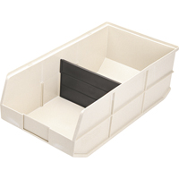 Akro-Bin de la S&eacute;rie 1800, 11" la, 7" h x 20-1/2" p, Beige D. Morneault & Fils