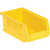 Ultra Stack & Hang Bin, 4-1/8" W x 3" H x 7-3/8" D, Yellow D. Morneault & Fils