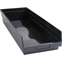 Recycled Shelf Bins, 8-1/8" W x 23-5/8" D x 4" H, 50 lbs. Capacity D. Morneault & Fils