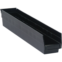 Conductive Shelf Bin, 4-1/8" W x 23-7/8" D x 4" H, 50 lbs. Capacity D. Morneault & Fils