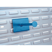 Supports fixes pour contenants - Accessoires pour panneaux &agrave; fentes D. Morneault & Fils