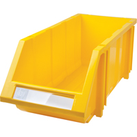 Stack & Hang Bin, 7-7/8" W x 7" H x 17-11/16" D, Yellow D. Morneault & Fils
