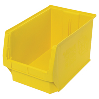 Giant Stacking Containers, 12.375" W x 19.75" D x 11.875" H, Yellow D. Morneault & Fils