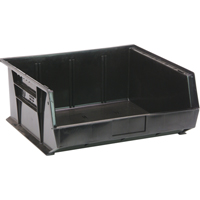 Environmentally Friendly Recycled Bin, 4-1/8" W x 3" H x 7-3/8" D, Black D. Morneault & Fils