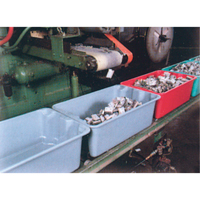 Contenants Stack-N-Nest de Plexton, 20,1" la x 42,5" p x 14,1" h, Gris D. Morneault & Fils