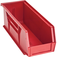 Ultra Stack & Hang Bin, 4-1/8" W x 4" H x 10-7/8" D, Red D. Morneault & Fils