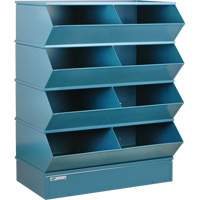 Pre-Engineered Sectional Systems, 5000 lbs. Cap., 37" W x 24" D x 44" H, Blue D. Morneault & Fils