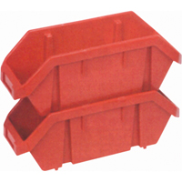 Quick Pick Bins, 5" x 6.625" x 12.5", Red D. Morneault & Fils