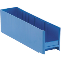 Cabinet Drawer, 2-3/4" W x 11" D x 3-5/16" H, Blue D. Morneault & Fils