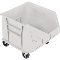 Bac mobile, 14" ha x 16-1/2" la x 18" p, Capacit&eacute; de 75 lb, Ivoire D. Morneault & Fils