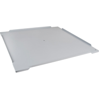 Carrousel de casiers &agrave; tiroirs industriels & robustes, Acier, 27-1/2" la x 27-1/2" p x 1" h, Gris D. Morneault & Fils