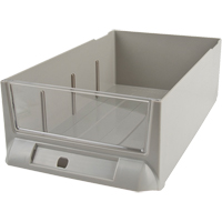 Tiroir de rechange pour armoires de pi&egrave;ces KPC-200, Plastique, 5-3/8" la x 9-13/16" p, 3-3/10" h, Gris D. Morneault & Fils
