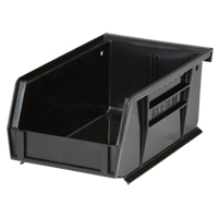 Stack & Hang Bin, 4-1/8" W x 3" H x 7-3/8" D, Black D. Morneault & Fils