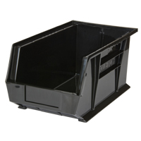 Stack & Hang Bin, 8-1/4" W x 7" H x 14-3/4" D, Black D. Morneault & Fils