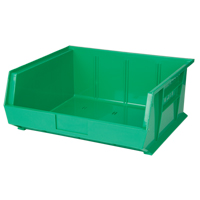 Stack & Hang Bin, 16-1/2" W x 7" H x 14-3/4" D, Green D. Morneault & Fils