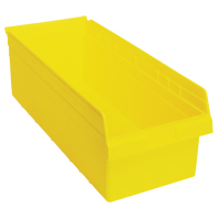 Bacs pour &eacute;tag&egrave;re Store-Max, 11-1/8" la x 8" H x 23-5/8" p, Jaune, Capacit&eacute; 68 lb D. Morneault & Fils