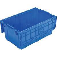 Bac emboîtable FP243C FliPak, 26,9" x 16,9" x 12,1", Bleu D. Morneault & Fils