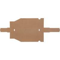 Deep Corrugated Parts Bins, 1-15/16" W x 11-1/4" D x 4-1/2" H, Beige D. Morneault & Fils