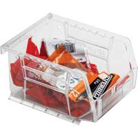Crystal Clear Ultra Bins, 4-1/8" W x 3" H x 5-3/8" D, Clear D. Morneault & Fils