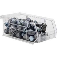 Crystal Clear Ultra Bins, 4-1/8" W x 3" H x 7-3/8" D, Clear D. Morneault & Fils